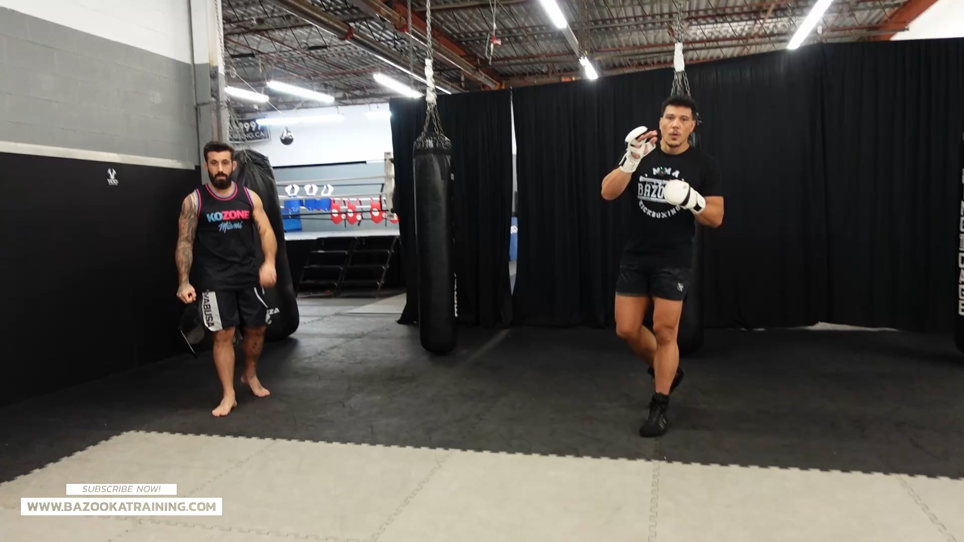 HOME WORKOUTS - USING KICKS TO SET UP POWER PUNCHES