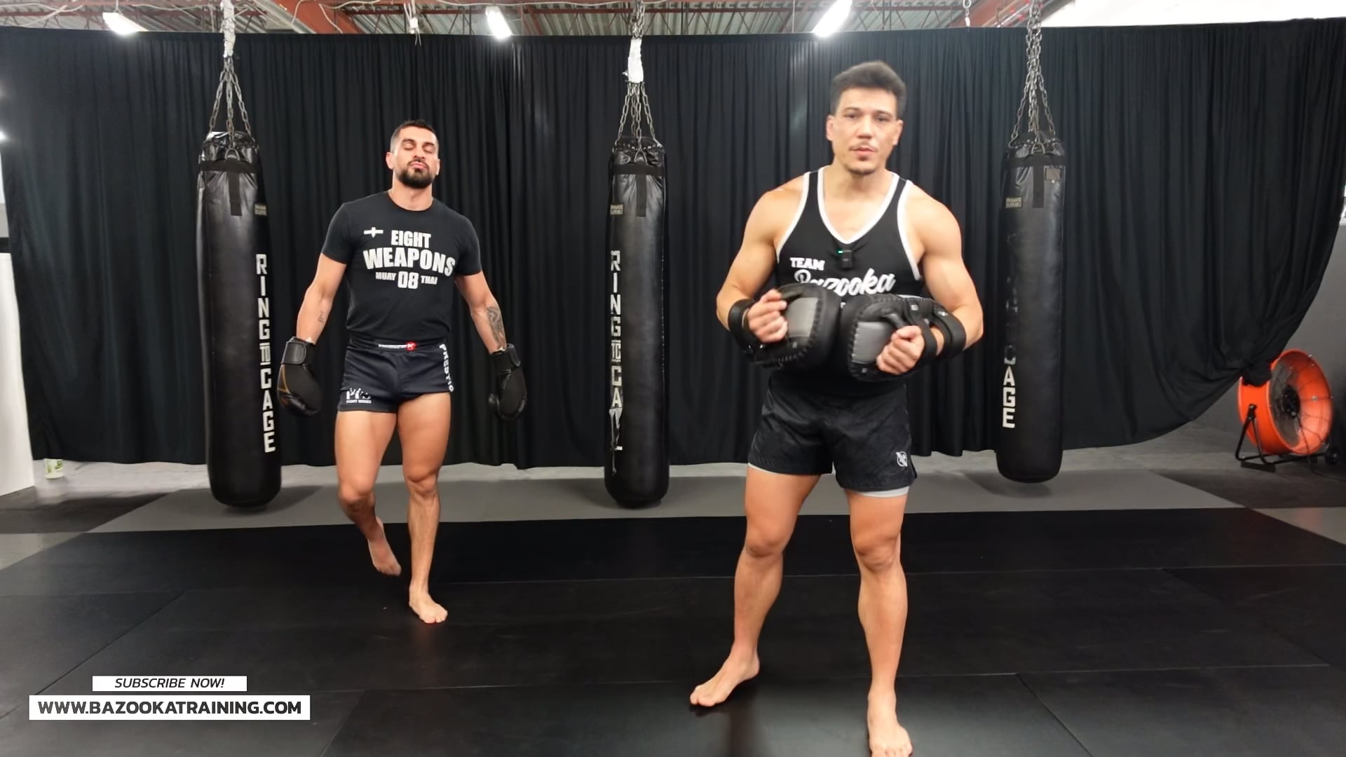 PADS WORKOUTS- STEP LEFT KICKS