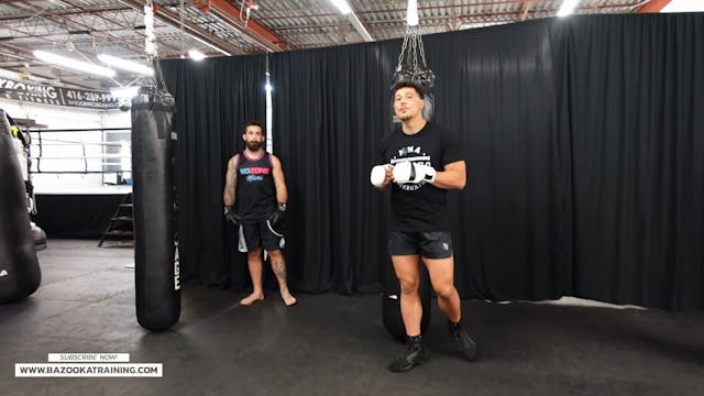 BAG WORKOUTS - BOXING ANGLES FOOTWORK