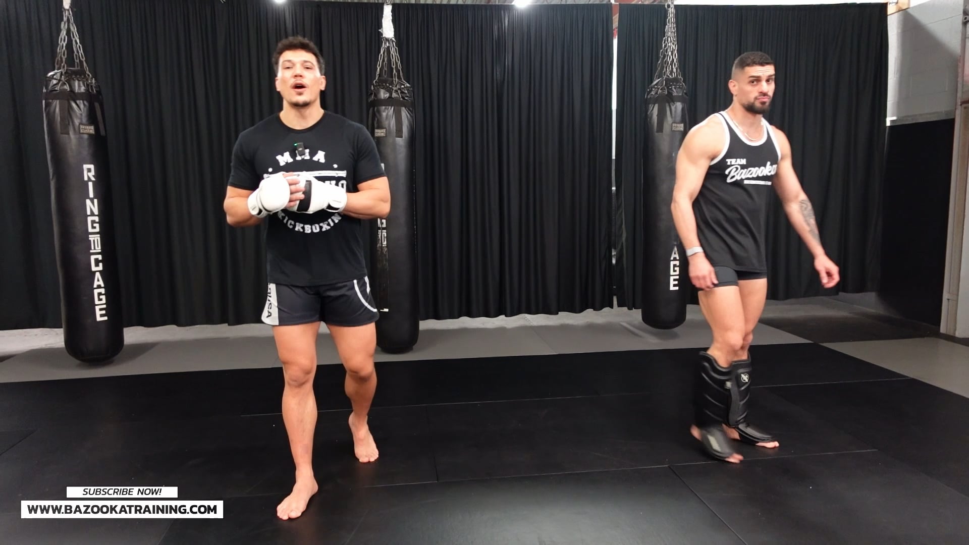 SPARRING DRILLS - OUTSIDE LEG SWEEPS