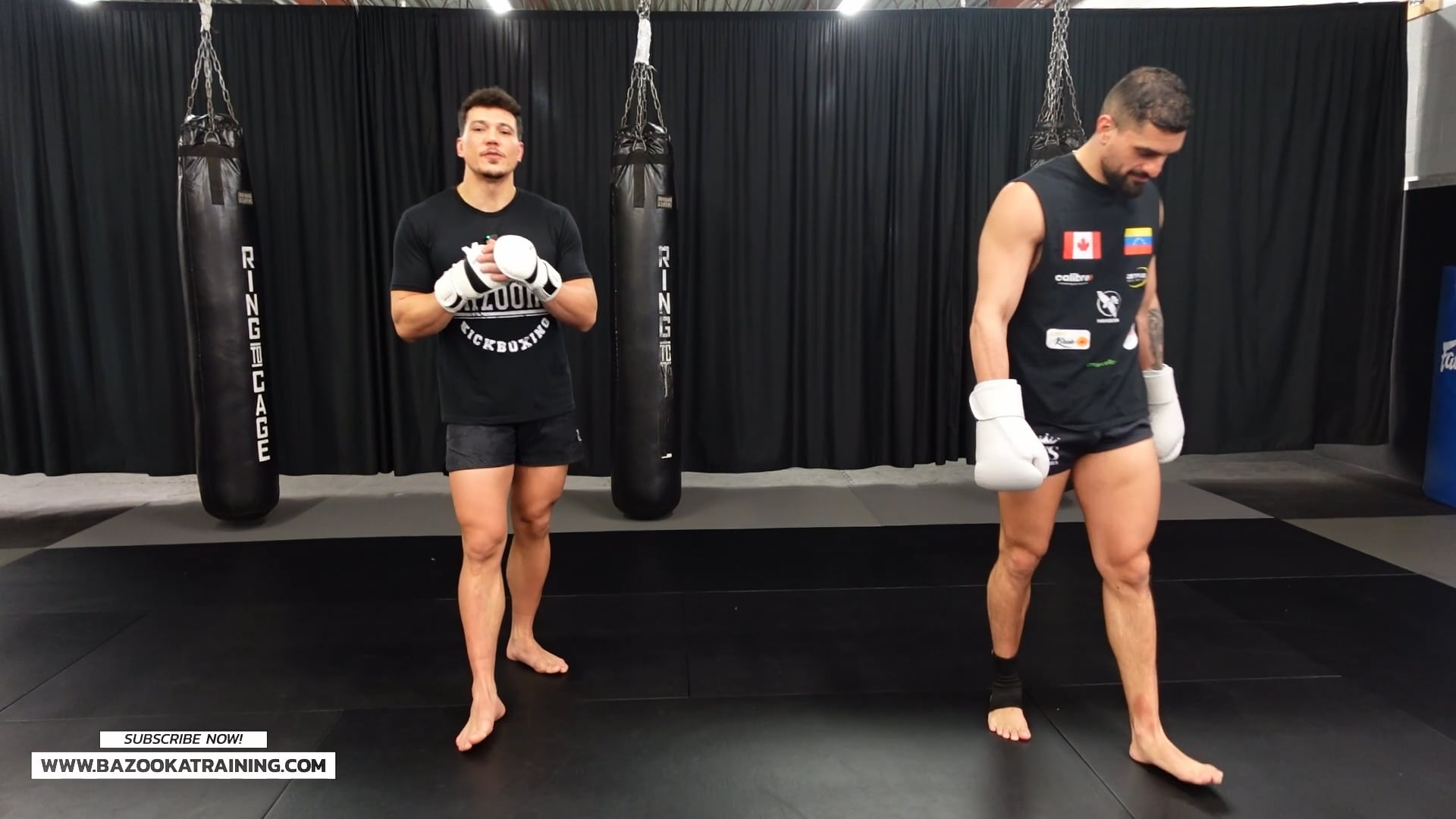 SPARRING DRILLS - CATCHING FRONTKICKS AND COUNTERS