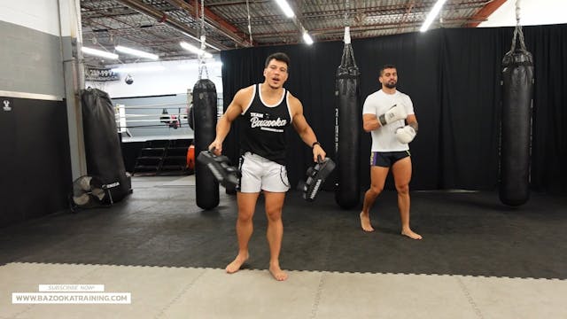 PADS WORKOUTS - STRIKING WITH THE BAL...