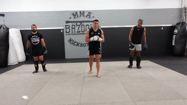 SPARRING DRILLS - FRONT KICKS VS BOXING