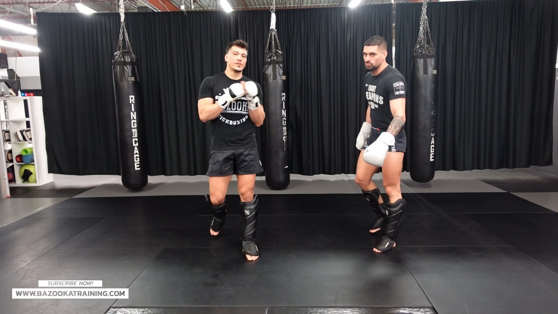 SPARRING DRILLS - MATCH STANCE VS OPEN KICKING