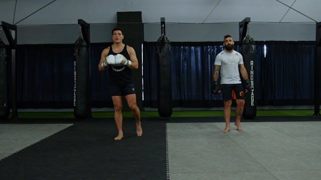 SPARRING DRILLS: HIGH GUARD COUNTERS