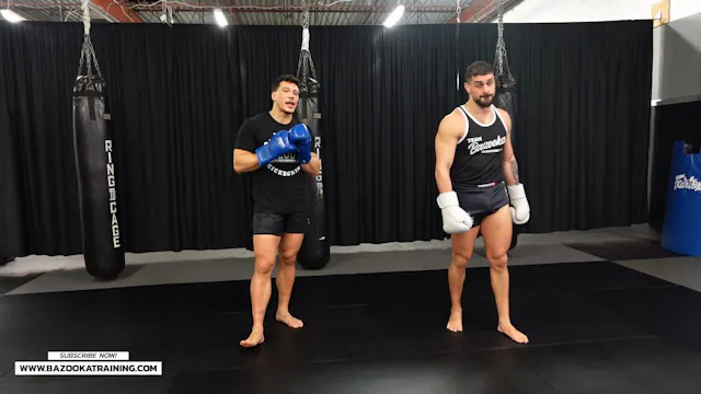SPARRING DRILLS - COUNTERING KICKS WI...