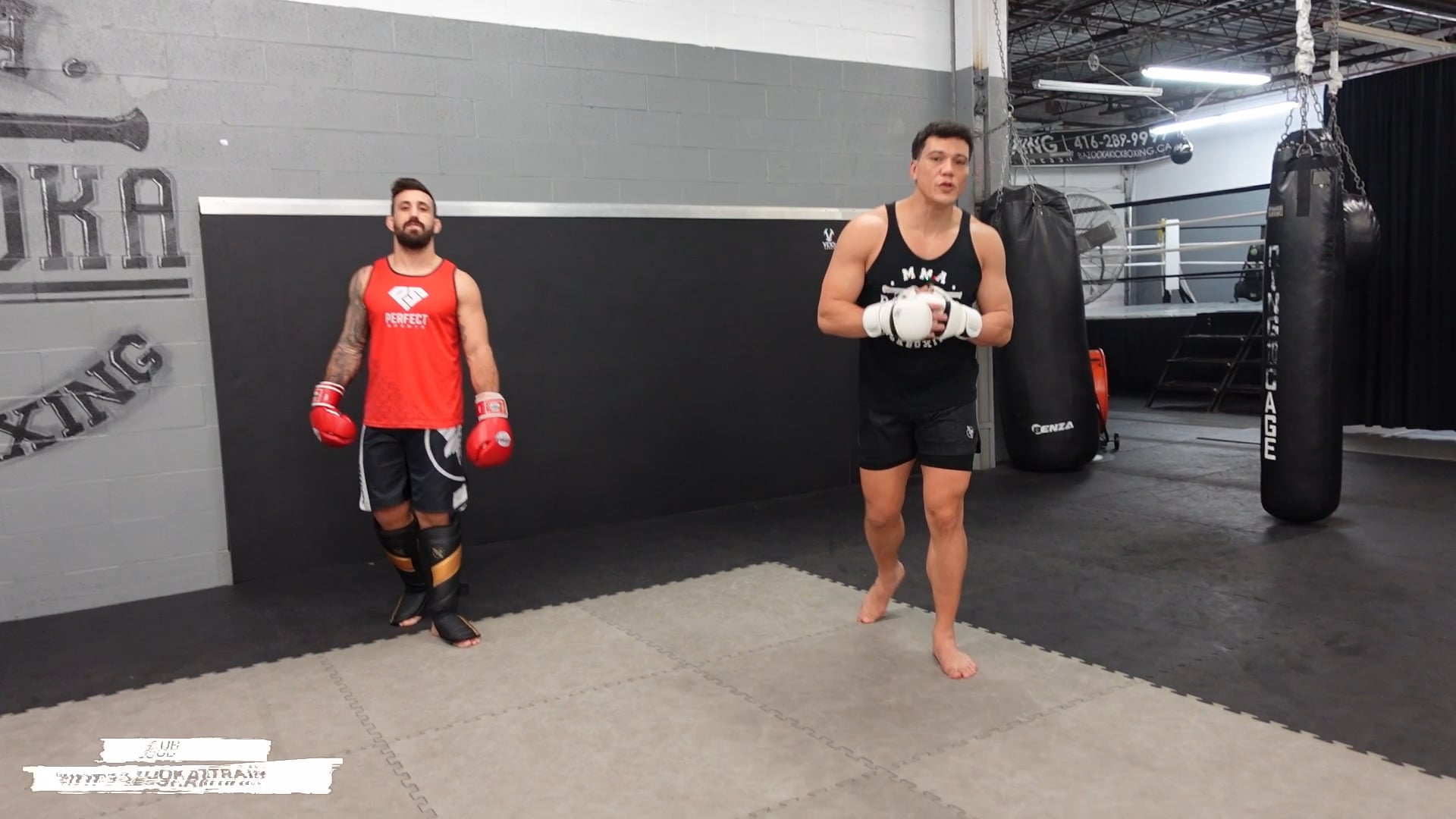 SPARRING DRILLS - SAME TIME COUNTERS