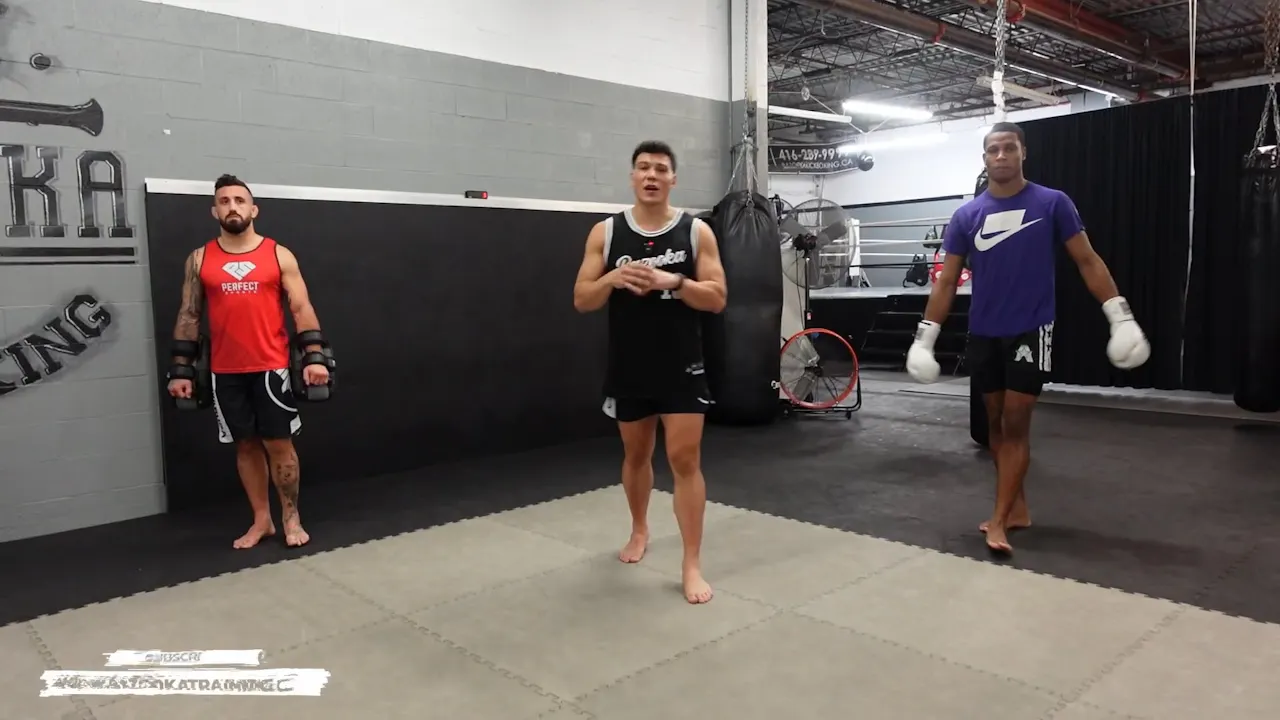 PAD WORKOUTS - PULL COUNTERS - PADWORK DRILLS - Bazooka Kickboxing & MMA