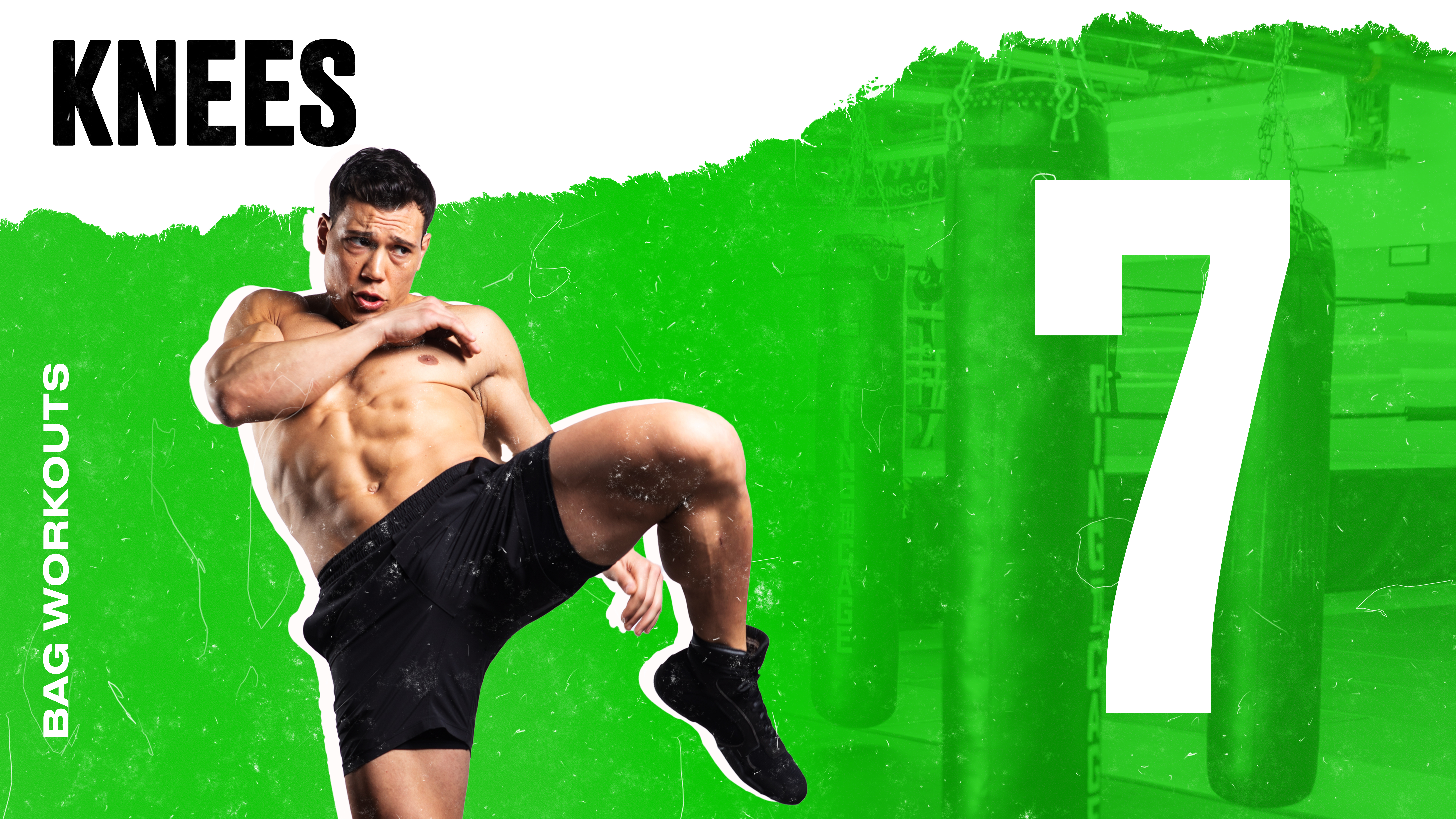 BAG WORKOUT: KNEES TO THE BODY VS KNEES TO THE HEAD