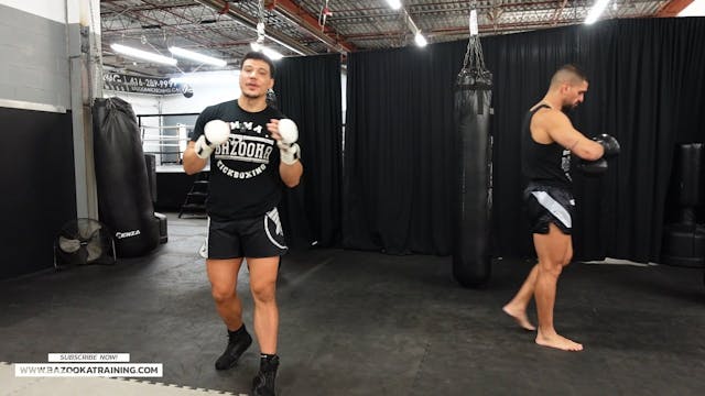 SPARRING DRILLS - DEFENDING THE 1-2 W...