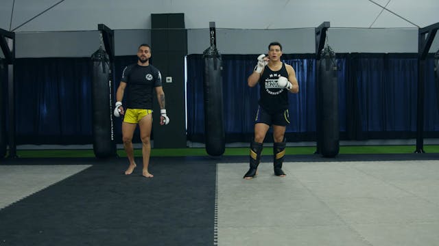 SPARRING DRILLS: LIVER KICK SETUPS