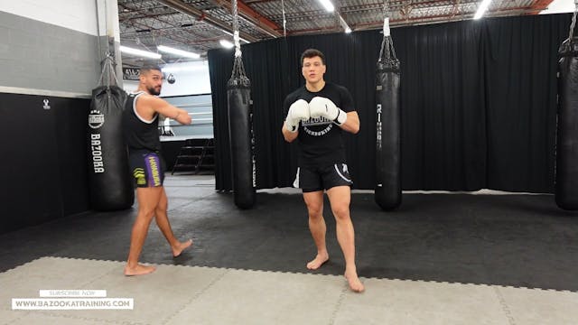 SPARRING DRILLS - CIRCLING AND COUNTE...