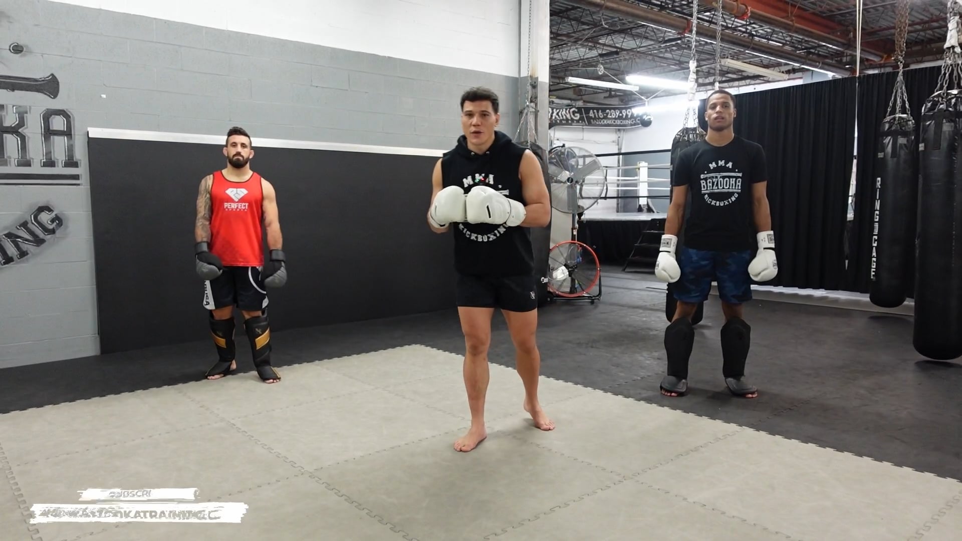 SPARRING DRILLS - MID RANGE COMBOS