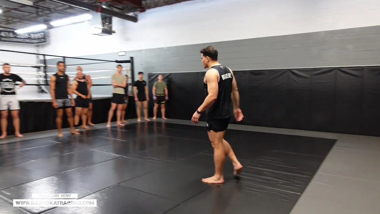 HOME WORKOUT - LINE DRILLS - FIGHT CONCEPTS - Bazooka Kickboxing & MMA