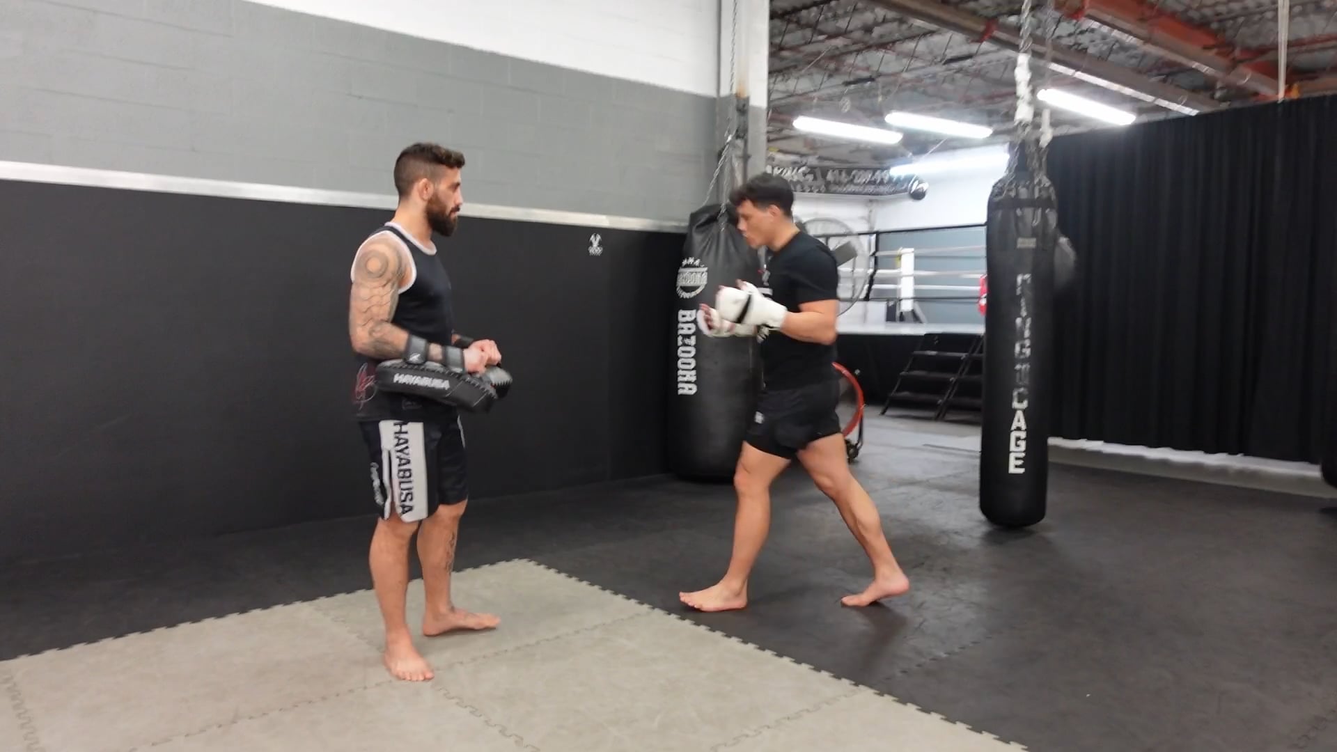 PADS WORKOUTS -  SAME SIDE COMBINATION