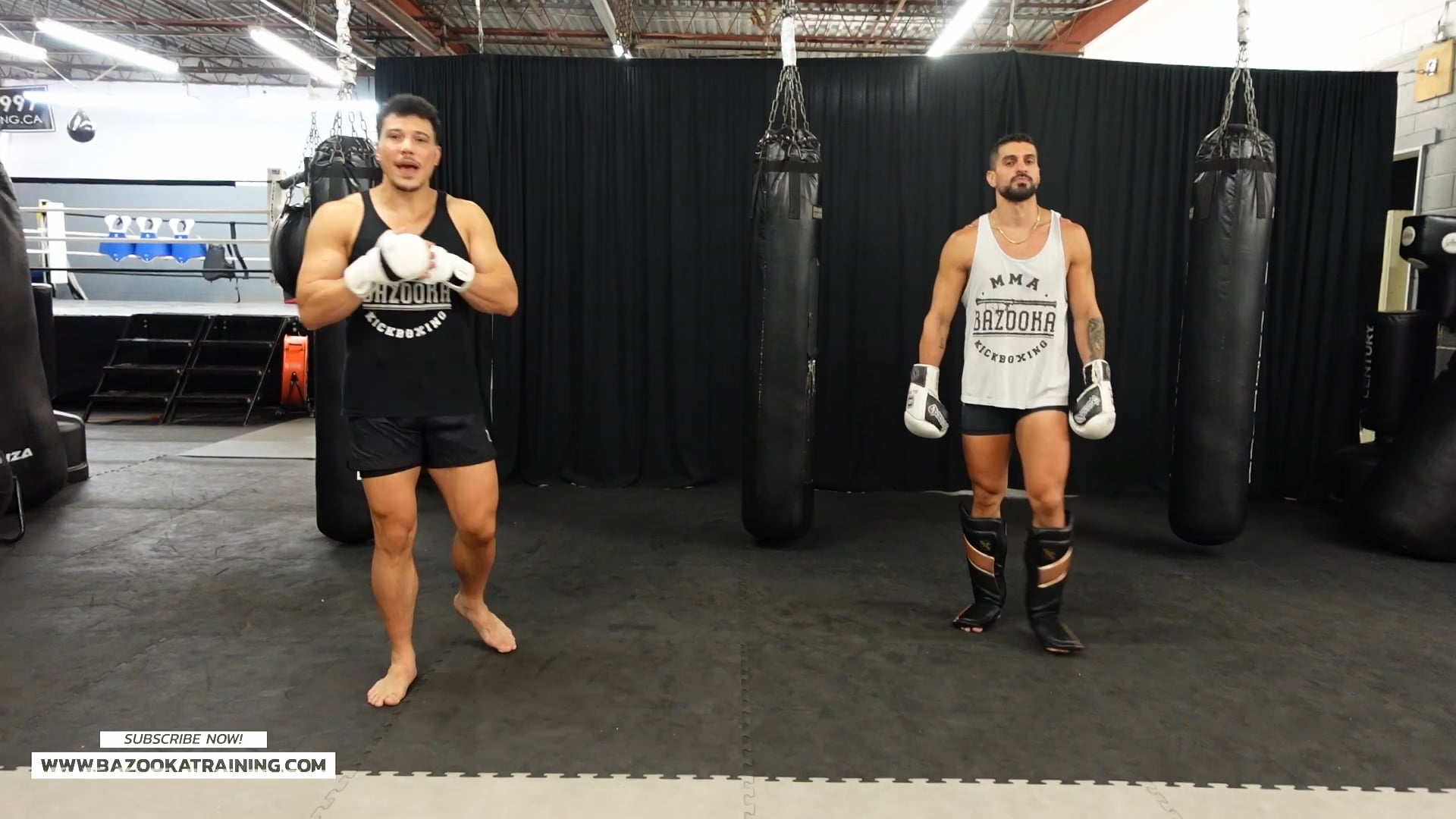 SPARRING DRILLS - FIND THE LIVER KICK VERSUS THE RIGHT CROSS