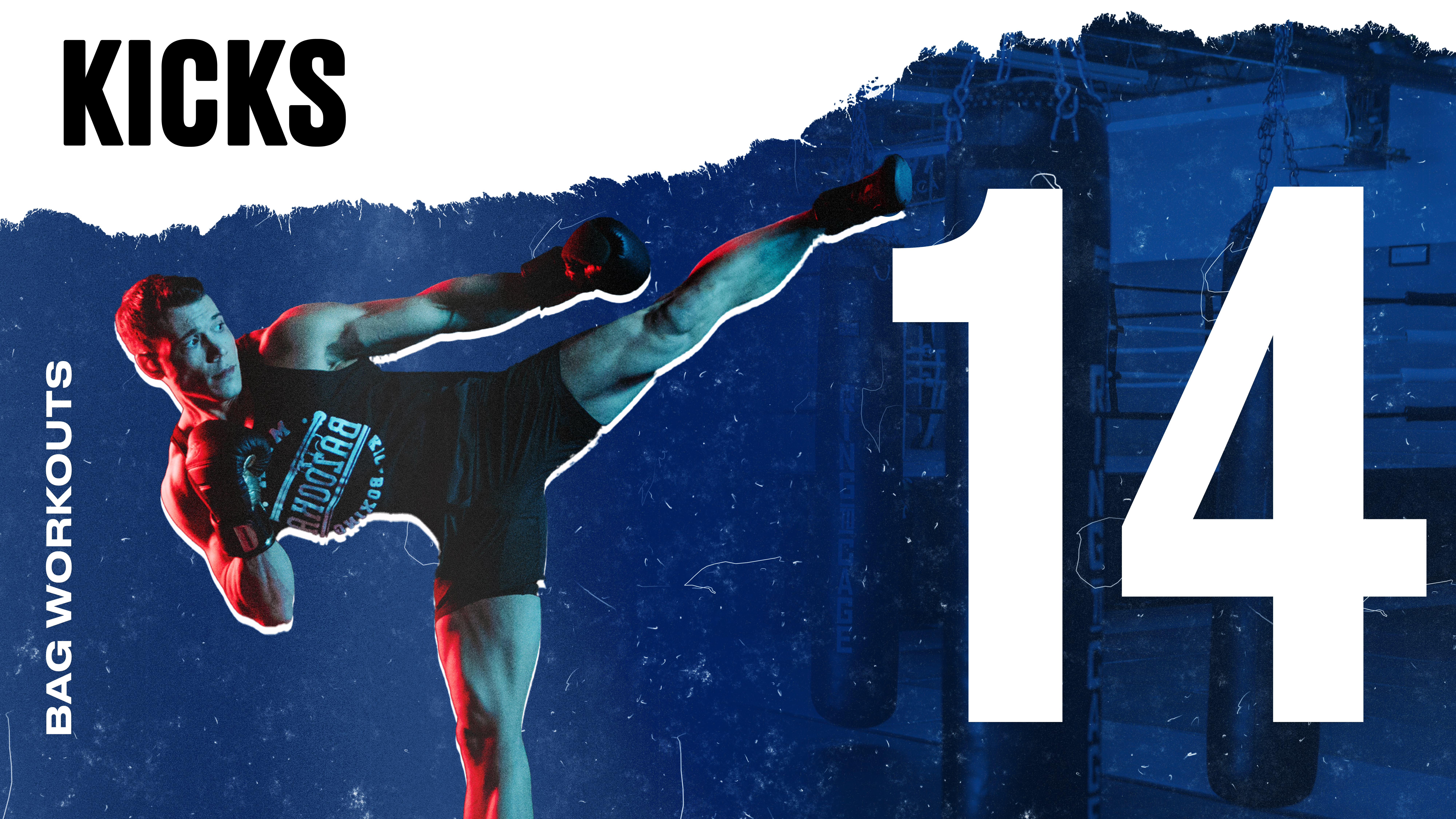 BAG WORKOUT BOXING WITH YOUR LEGS