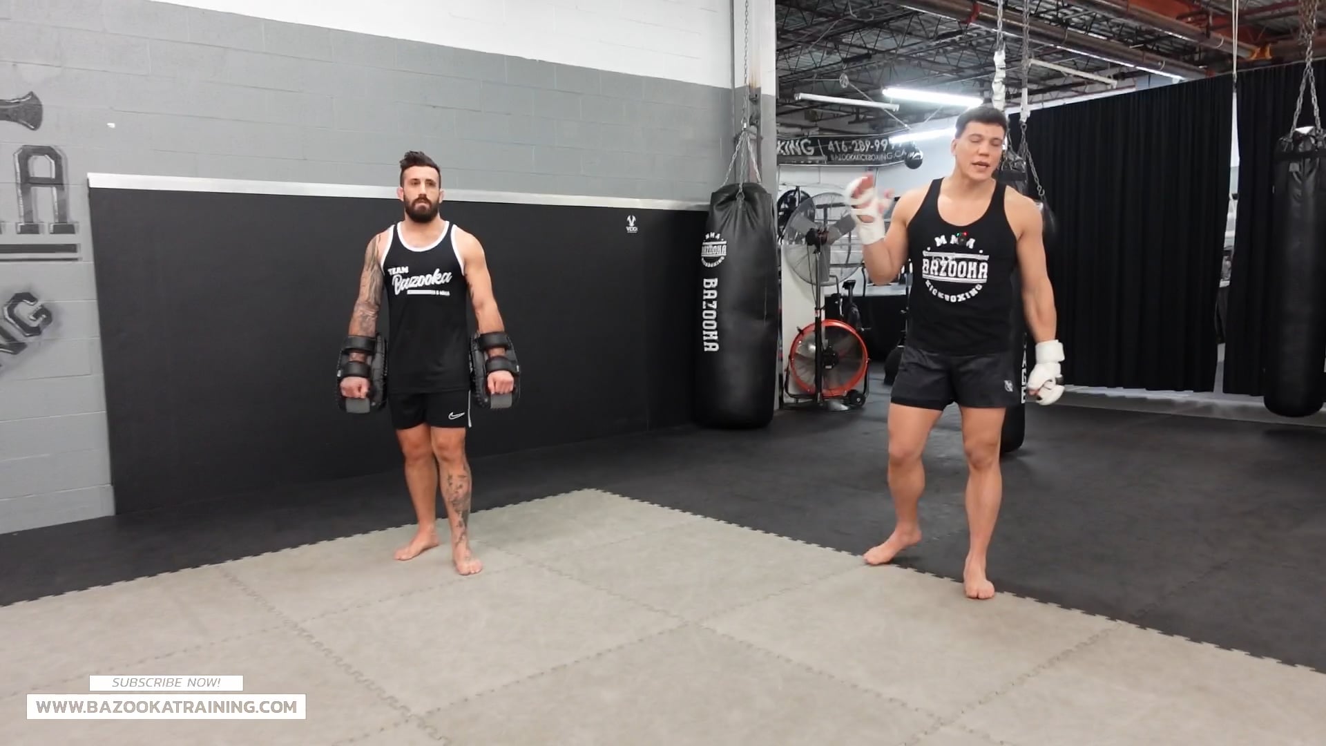 PADWORK - KICK PUNCH KNEE COMBO FLOW