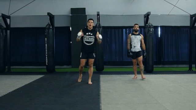 SPARRING DRILLS: ESCAPING LEG CATCHES