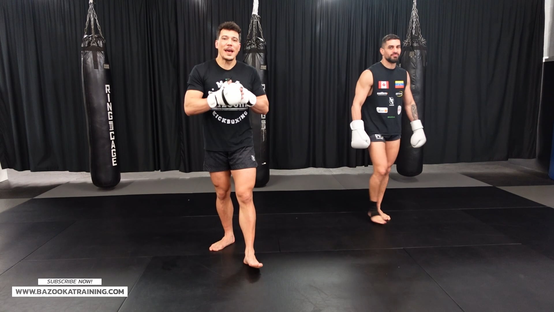 SPARRING DRILLS - CATCHING BODY KICKS AND FOLLOW UPS
