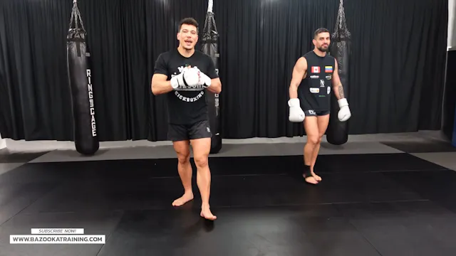 SPARRING DRILLS - CATCHING BODY KICKS...