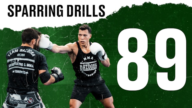 SPARRING DRILLS: EVADING KICKS AND COUNTERING