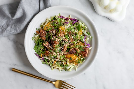 CHOPPED SESAME CHICKEN SALAD