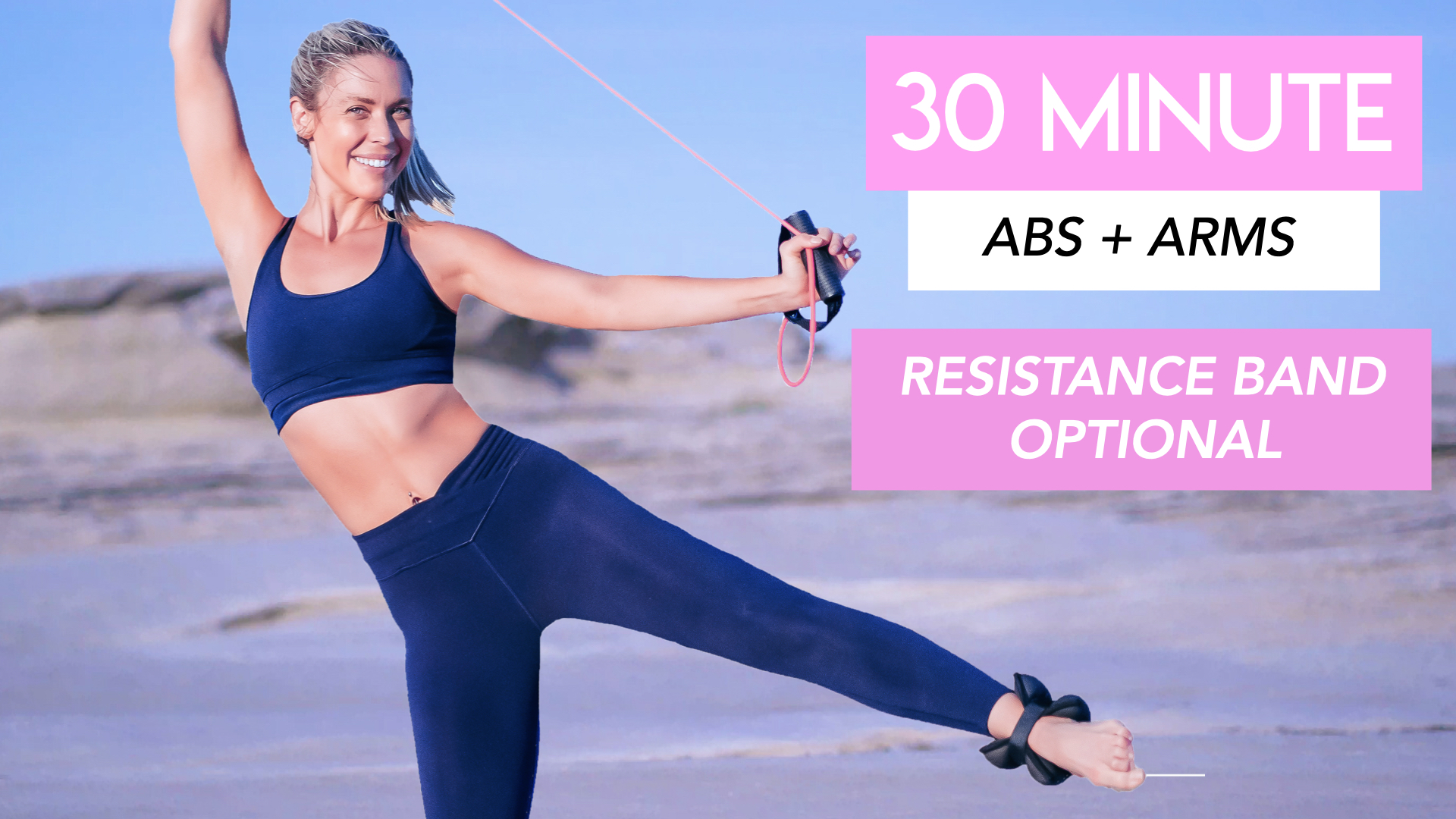 30 MIN - FULL BODY TONING CLASS BAND (HANDLE BAND OPTIONAL)