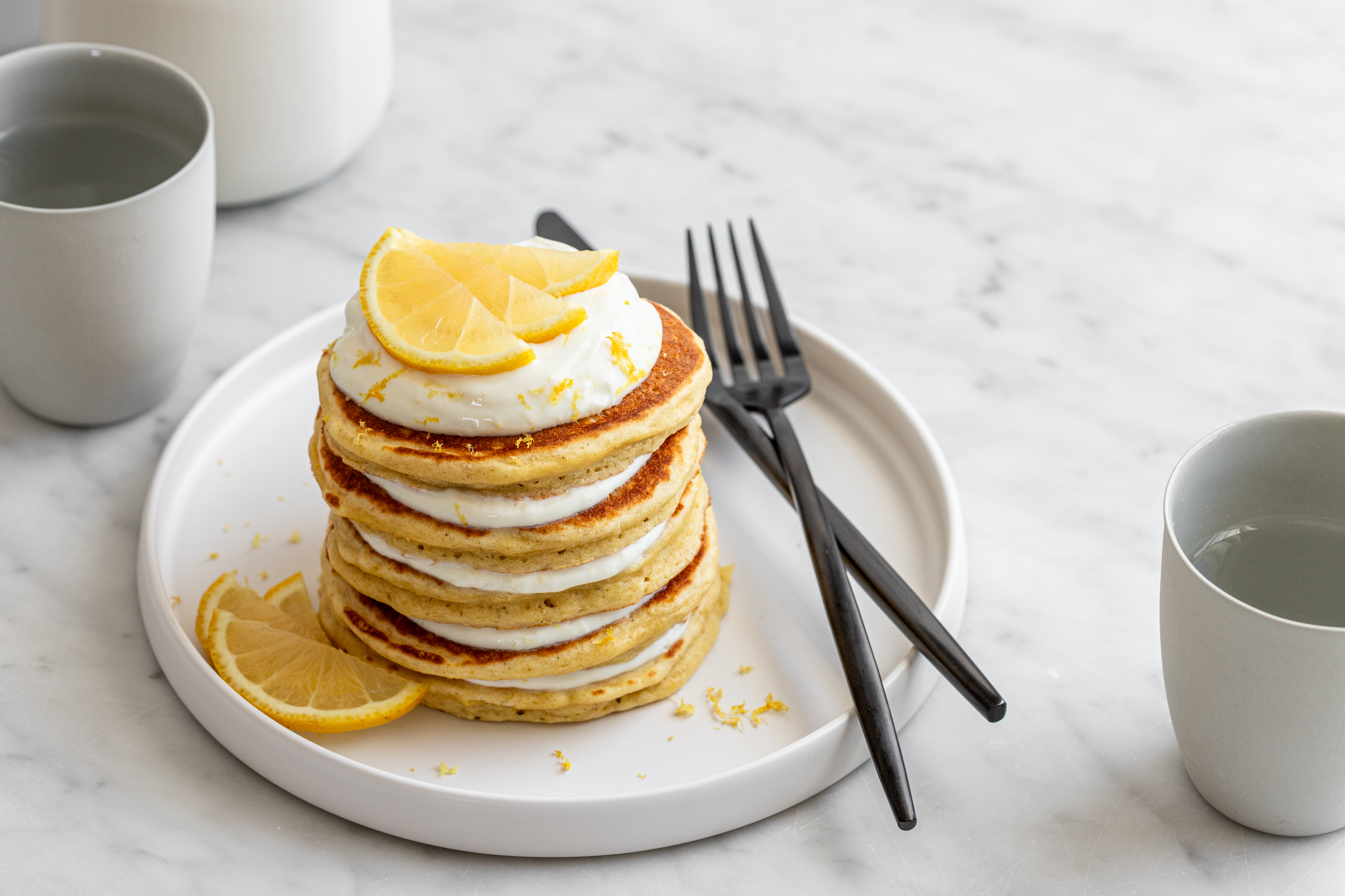 RECIPE - LEMON PROTEIN PANCAKES