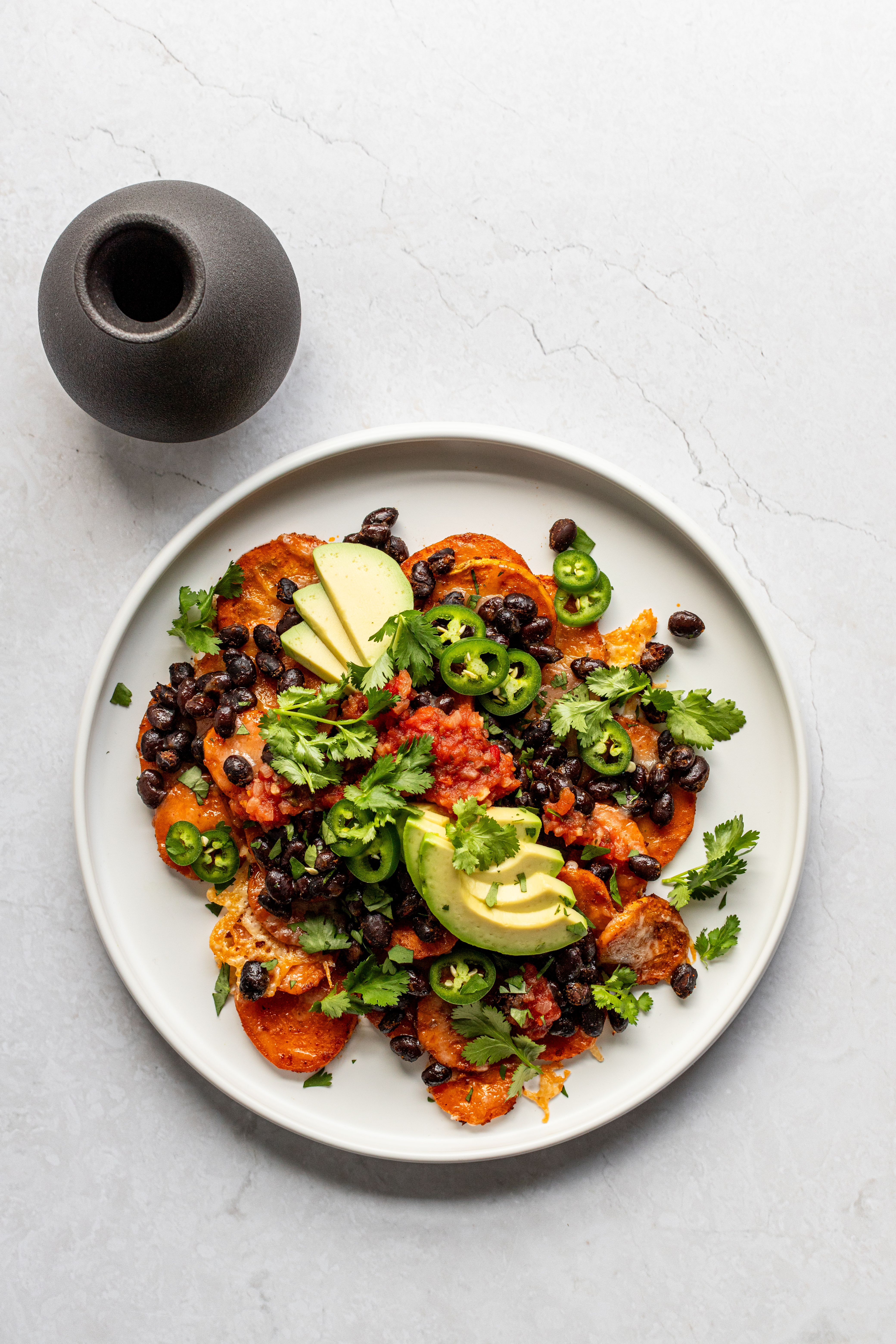 SWEET POTATO NACHOS