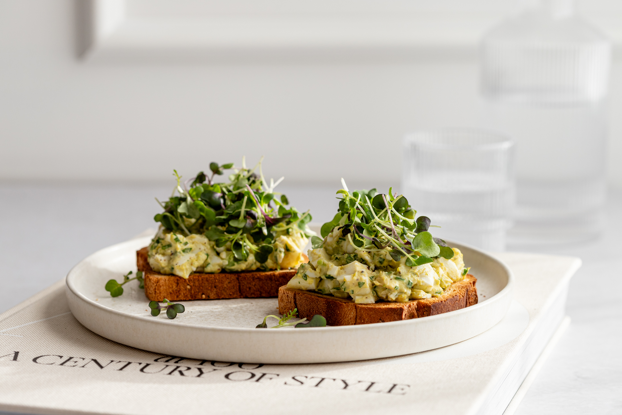 RECIPE - EGG SALAD TARTINES