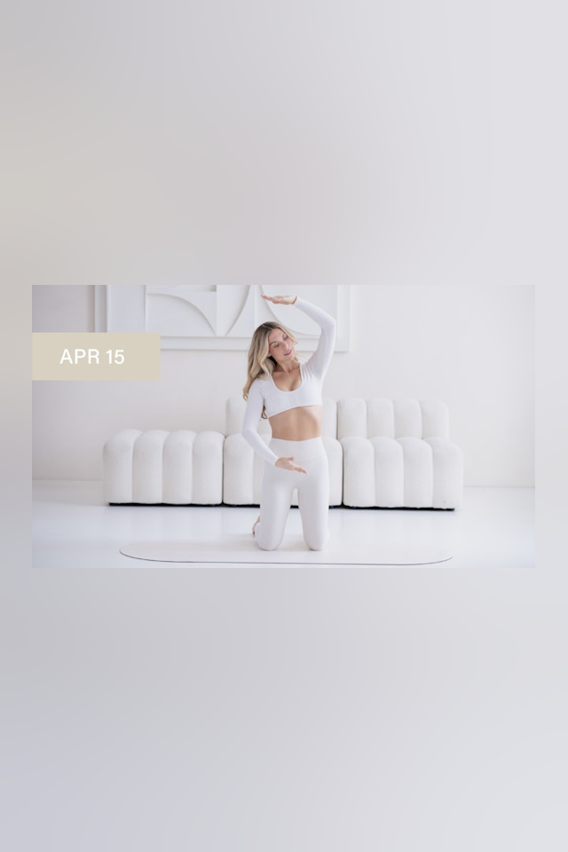 APRIL 15 - *NEW* STRENGTH PILATES ABS + ARMS (WEIGHTS RECOMMENDED)