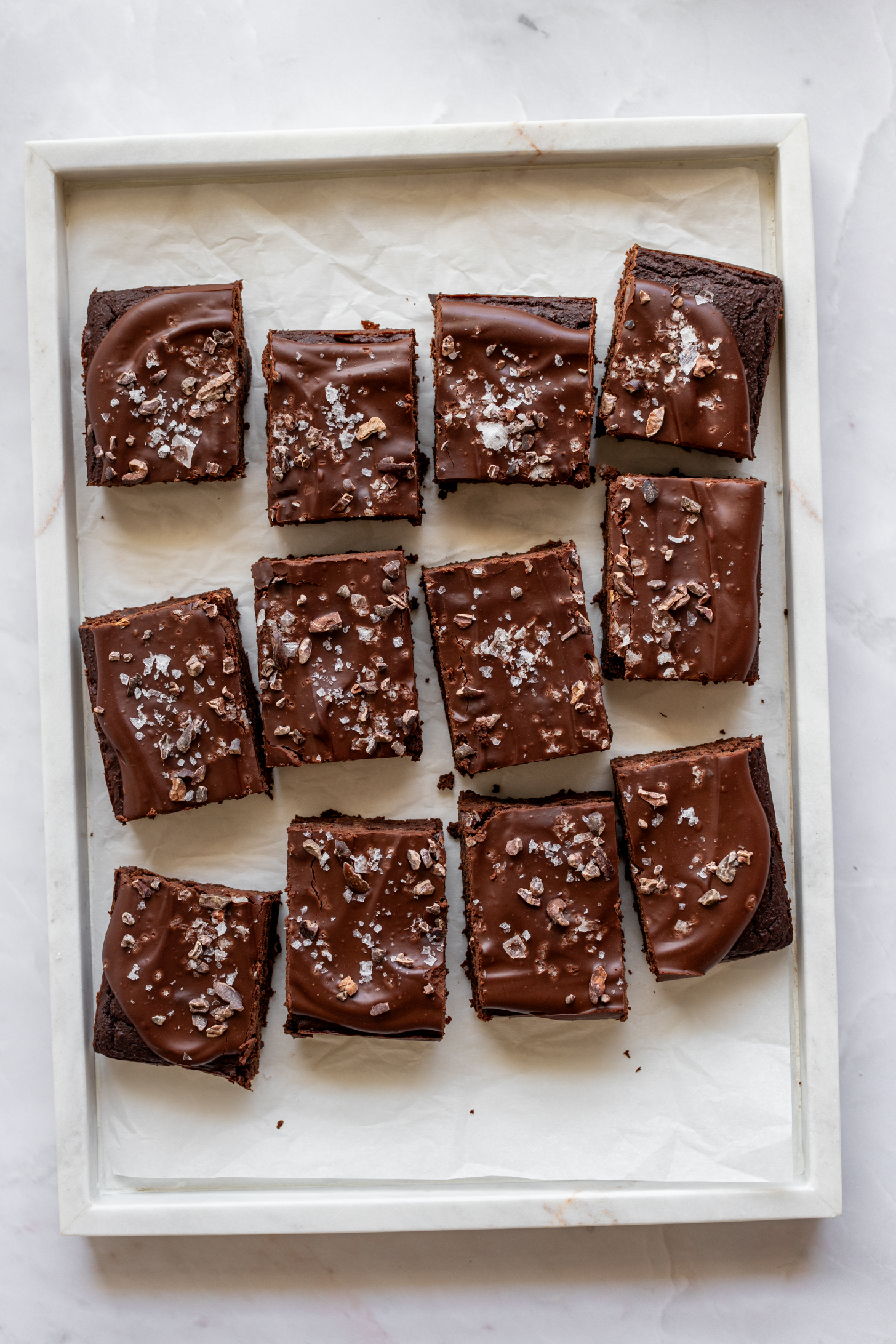 FUDGY CHICKPEA BROWNIES