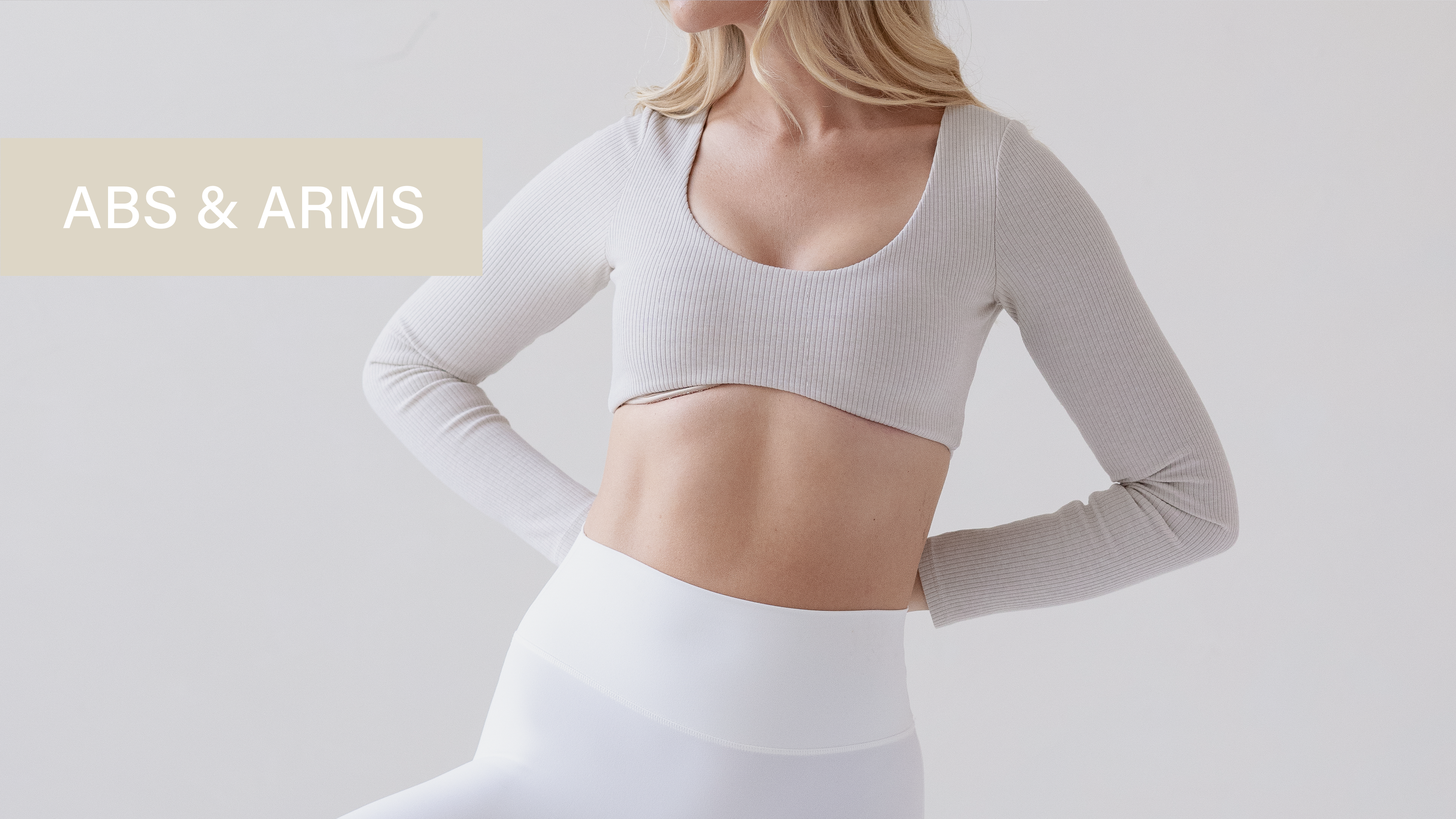 7 MIN MAT PILATES ABS & ARMS (WEIGHTS OPTIONAL)