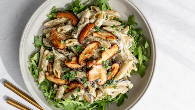 RECIPE - MUSHROOM TRUFFLE PASTA