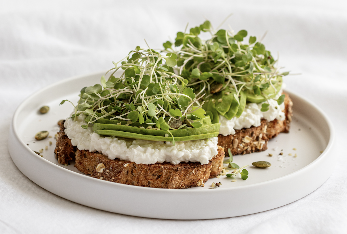 RECIPE - GREEN TARTINES