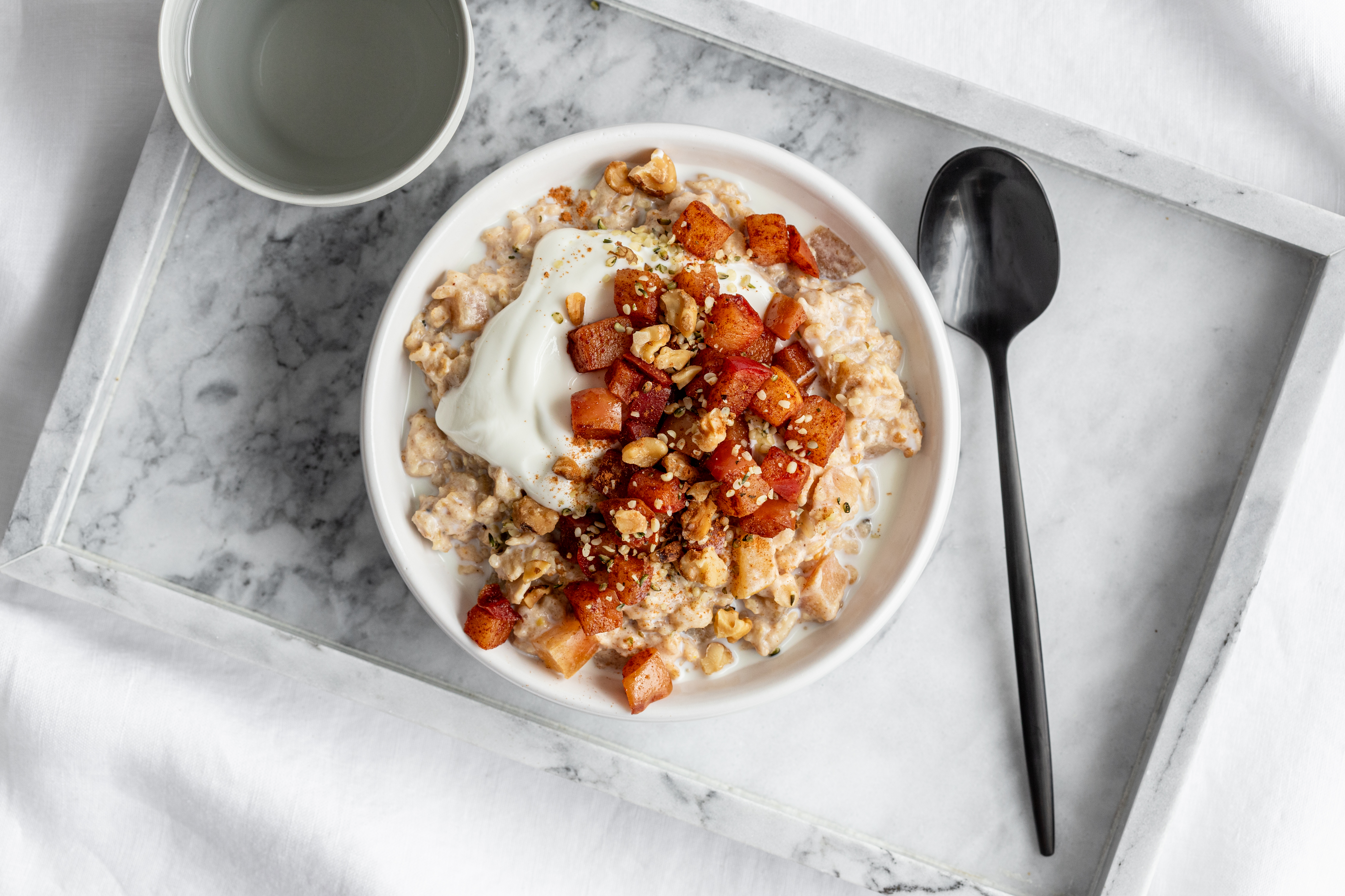 RECIPE - APPLE CINNAMON PROTEIN OATS