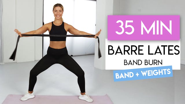 35 MIN FULL BODY BARRE TONING WITH RE...