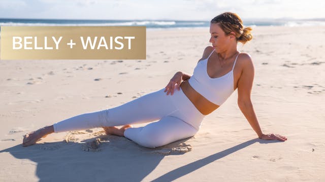 5 MIN LOWER BELLY + WAISTLINE TONING