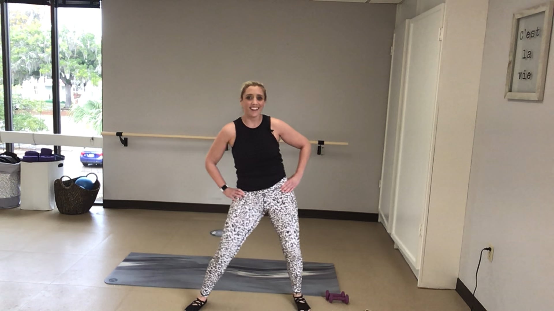 20-Min Cardio Dance Barre with Megan