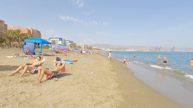 Playa la Misericordia, Málaga