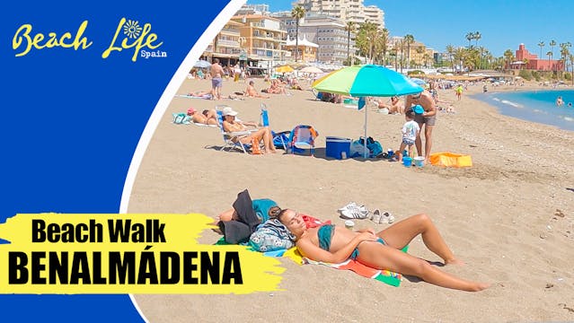 Beach walk Benalmádena | Playa de Bil...