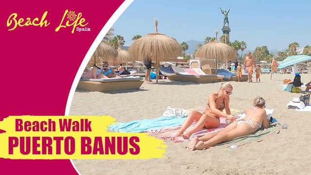 Beach walk Marbella | Playa Puerto Ba...