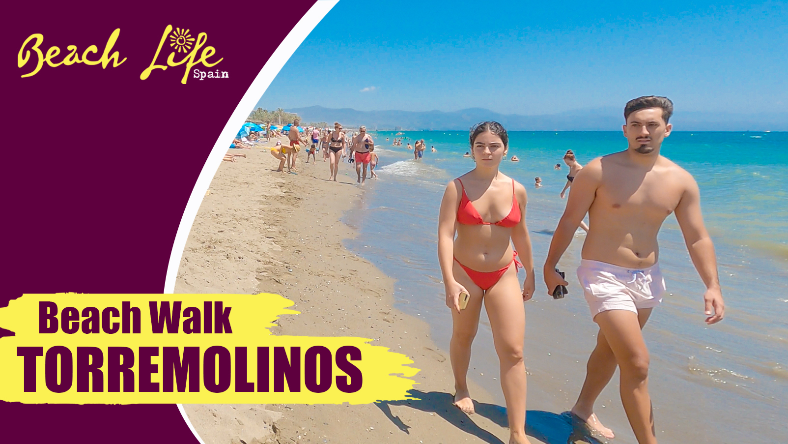 Beach walk Torremolinos | Playa del Bajondillo | Málaga | Costa del Sol