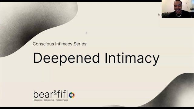 Deepened Intimacy