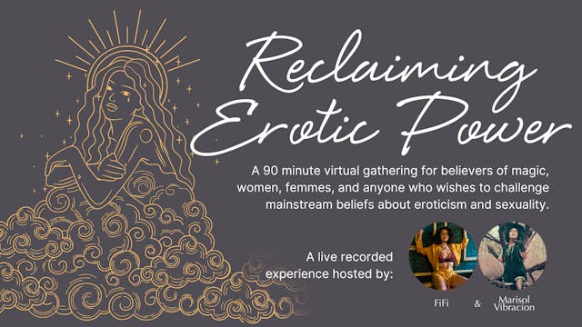 Reclaiming Erotic Power