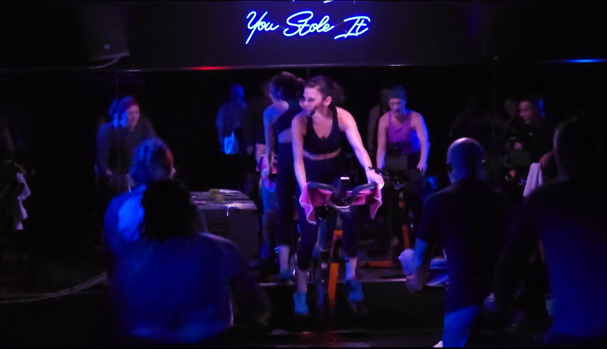 IN STUDIO BIKE CLASS #96, Friday, 45 Minutes