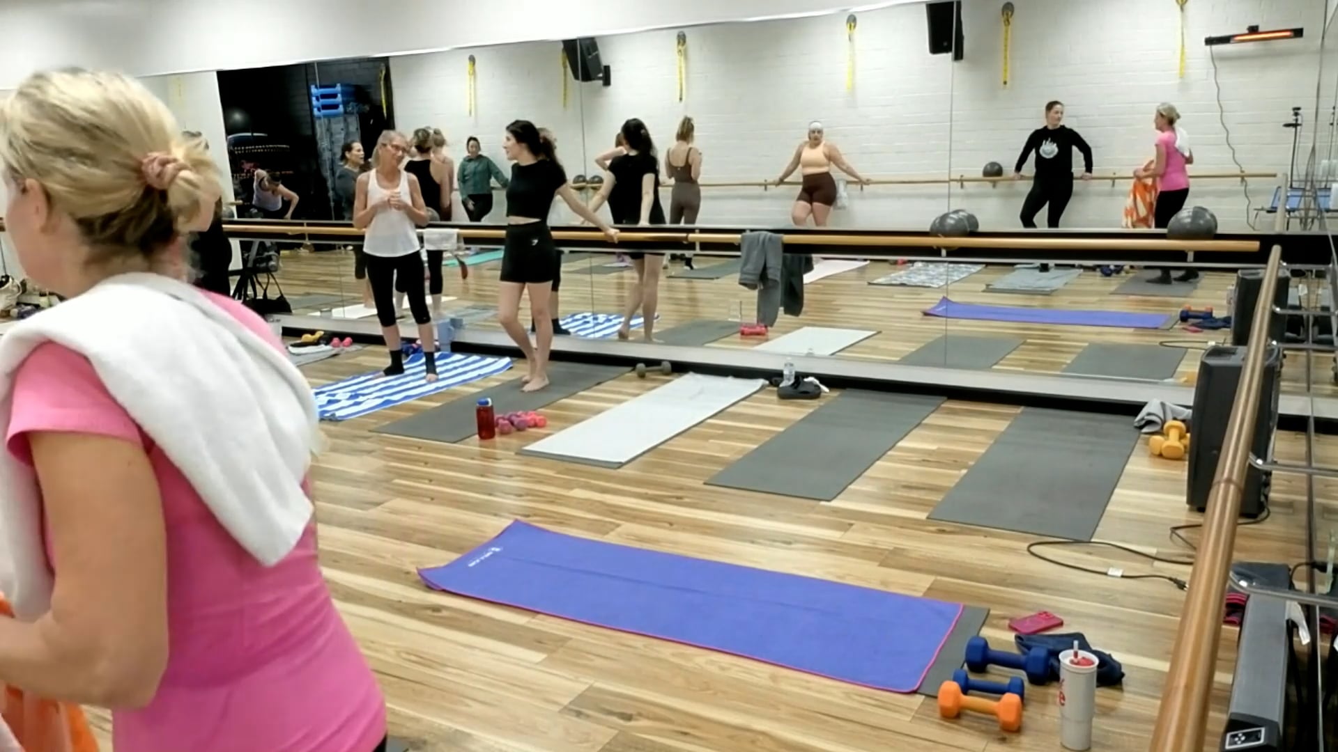 BEATS at Home: HOT Barre/Pilates Livestream 12/10 1015AM