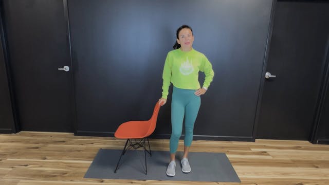 15 Minute Standing Barre/Chair Workout