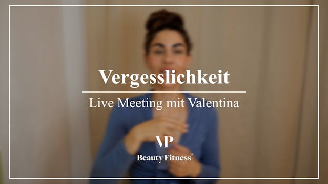 Live Meeting: Vergesslichkeit